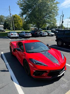 Red 2024 Chevrolet Corvette Stingray w/2LT
