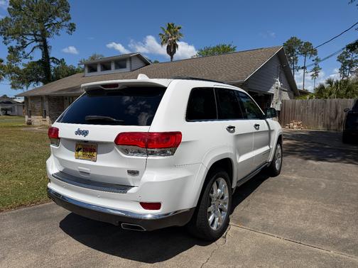 White 2015 Jeep Grand Cherokee Summit