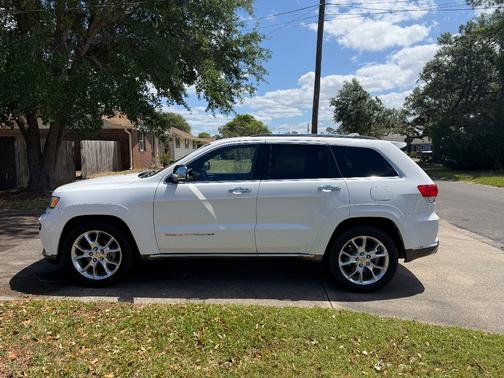 White 2015 Jeep Grand Cherokee Summit