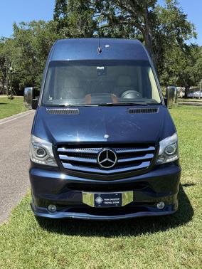 Blue 2014 Mercedes-Benz Sprinter High Roof