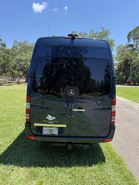 Blue 2014 Mercedes-Benz Sprinter High Roof