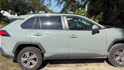 Silver 2022 Toyota RAV4 XLE