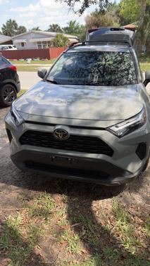 Silver 2022 Toyota RAV4 XLE