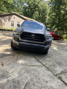Silver 2016 Toyota Tacoma SR