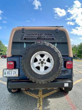 Blue 2006 Jeep Wrangler Sport