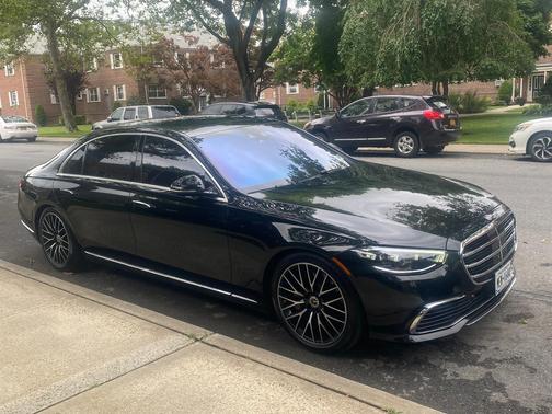 Black 2023 Mercedes-Benz S-Class S 580 4MATIC