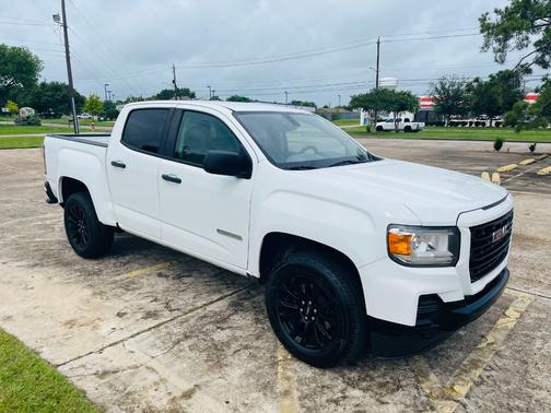 White 2021 GMC Canyon Elevation Standard