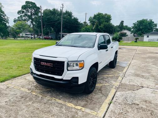 White 2021 GMC Canyon Elevation Standard