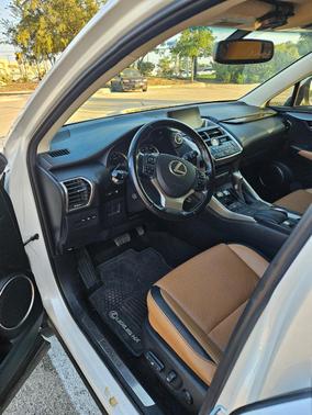 White 2017 Lexus NX 200t Base