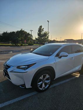 White 2017 Lexus NX 200t Base