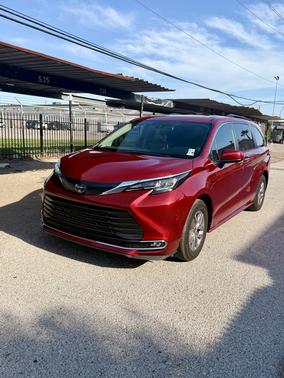 Red 2021 Toyota Sienna XLE