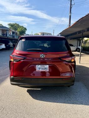 Red 2021 Toyota Sienna XLE