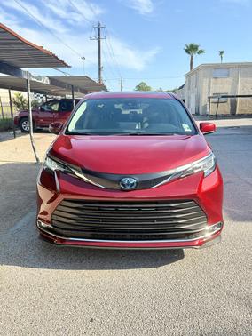 Red 2021 Toyota Sienna XLE