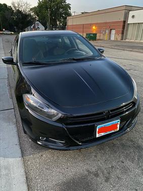 Black 2013 Dodge Dart SXT