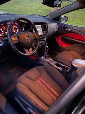 Black 2013 Dodge Dart SXT