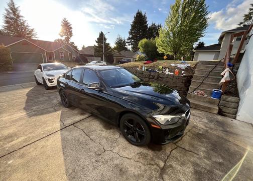 Black 2015 BMW 328 i xDrive