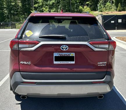 Red 2024 Toyota RAV4 Hybrid Limited