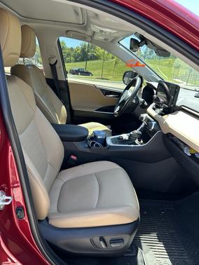 Red 2024 Toyota RAV4 Hybrid Limited