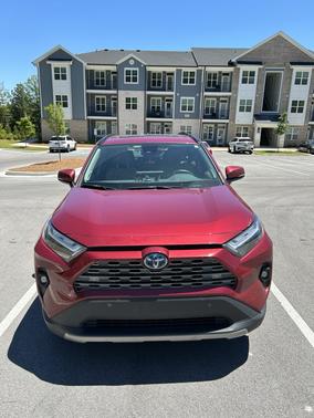 Red 2024 Toyota RAV4 Hybrid Limited