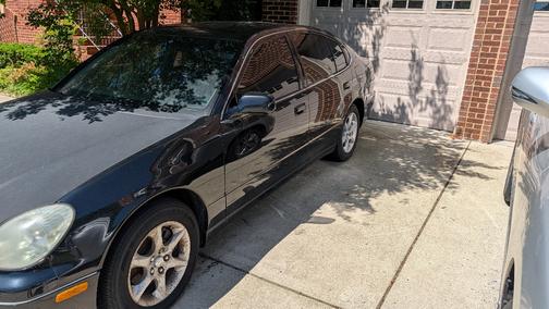 Black 2001 Lexus GS 300 Base