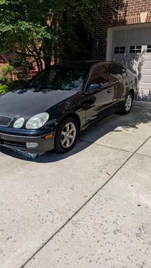 Black 2001 Lexus GS 300 Base