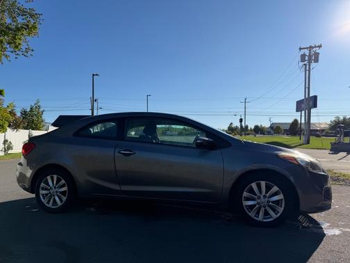 Gray 2015 Kia Forte Koup EX