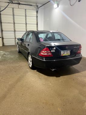Black 2004 Mercedes-Benz C-Class C230 Kompressor Sport