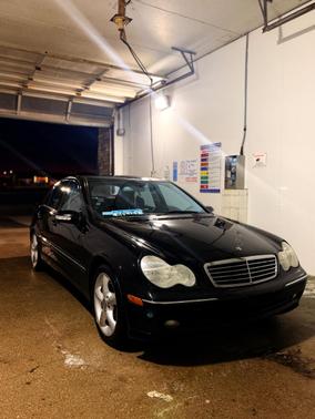 Black 2004 Mercedes-Benz C-Class C230 Kompressor Sport