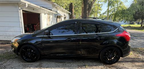 Black 2014 Ford Focus Titanium