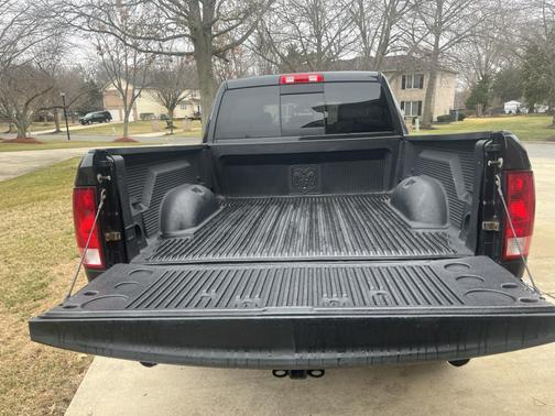 Black 2016 RAM 1500 Big Horn