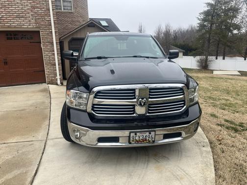 Black 2016 RAM 1500 Big Horn