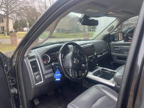 Black 2016 RAM 1500 Big Horn