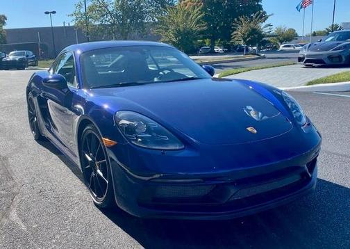 Blue 2021 Porsche 718 Cayman 718 Cayman GTS 4.0