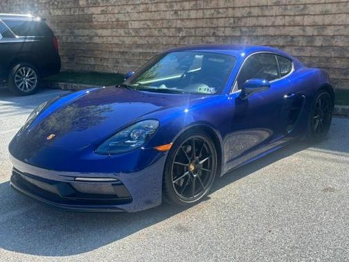 Blue 2021 Porsche 718 Cayman 718 Cayman GTS 4.0