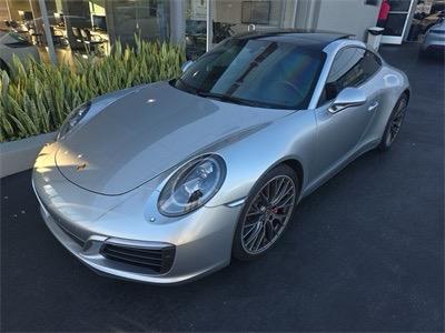 Silver 2017 Porsche 911 911 Carrera 4S