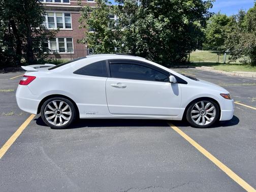 White 2009 Honda Civic Si