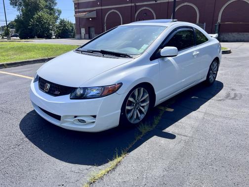 White 2009 Honda Civic Si