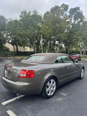 Beige 2006 Audi A4 3.0 Cabriolet quattro
