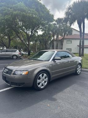 Beige 2006 Audi A4 3.0 Cabriolet quattro