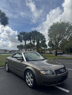 Beige 2006 Audi A4 3.0 Cabriolet quattro