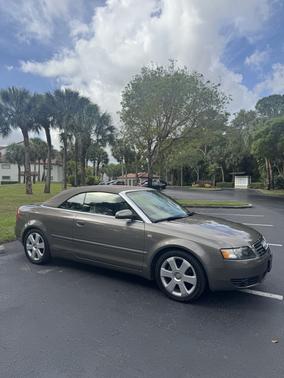 Beige 2006 Audi A4 3.0 Cabriolet quattro