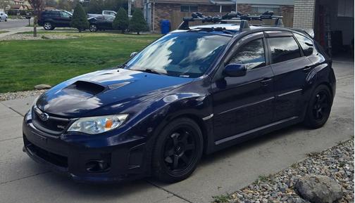 Blue 2013 Subaru Impreza WRX Limited