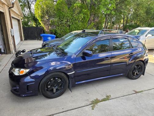 Blue 2013 Subaru Impreza WRX Limited