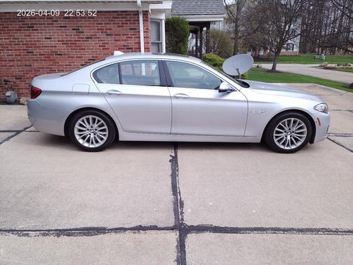 Silver 2015 BMW 528 i xDrive