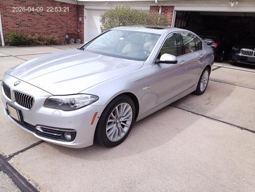 Silver 2015 BMW 528 i xDrive