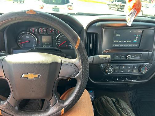 Black 2017 Chevrolet Silverado 1500 Custom