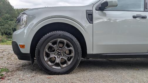 Gray 2022 Ford Maverick XLT
