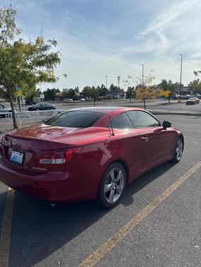Red 2010 Lexus IS 250C Base