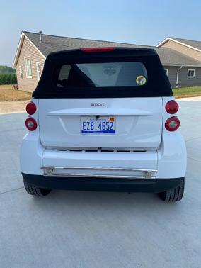 White 2008 smart ForTwo Passion Cabriolet