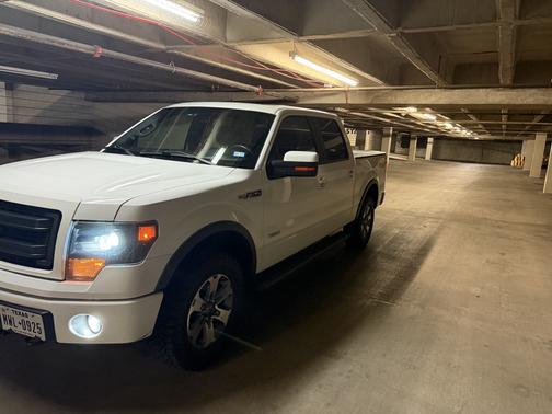 White 2014 Ford F-150 FX4